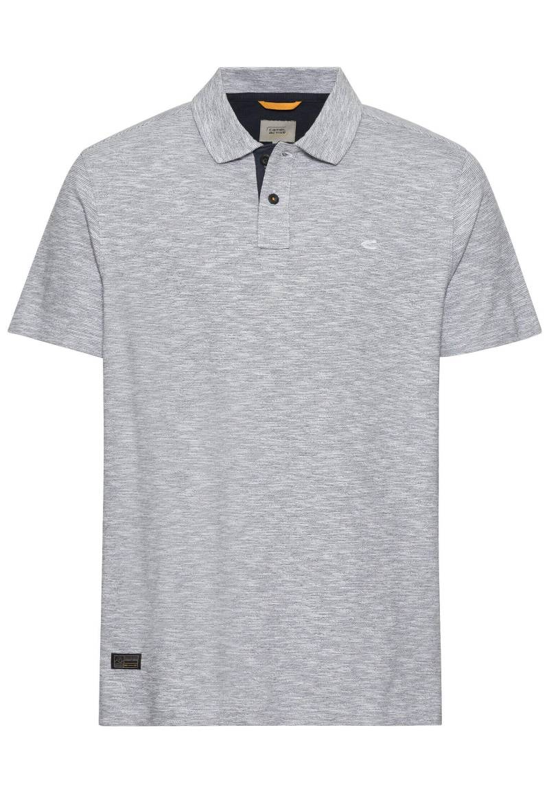 camel active - Poloshirt aus zertifiziertem Organic Cotton white - Gr. - 3XL von camel active