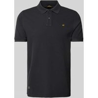 camel active Poloshirt mit Label-Stitching in Anthrazit, Größe XXL von camel active