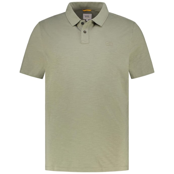 camel active Poloshirt mit Label-Stickerei von camel active