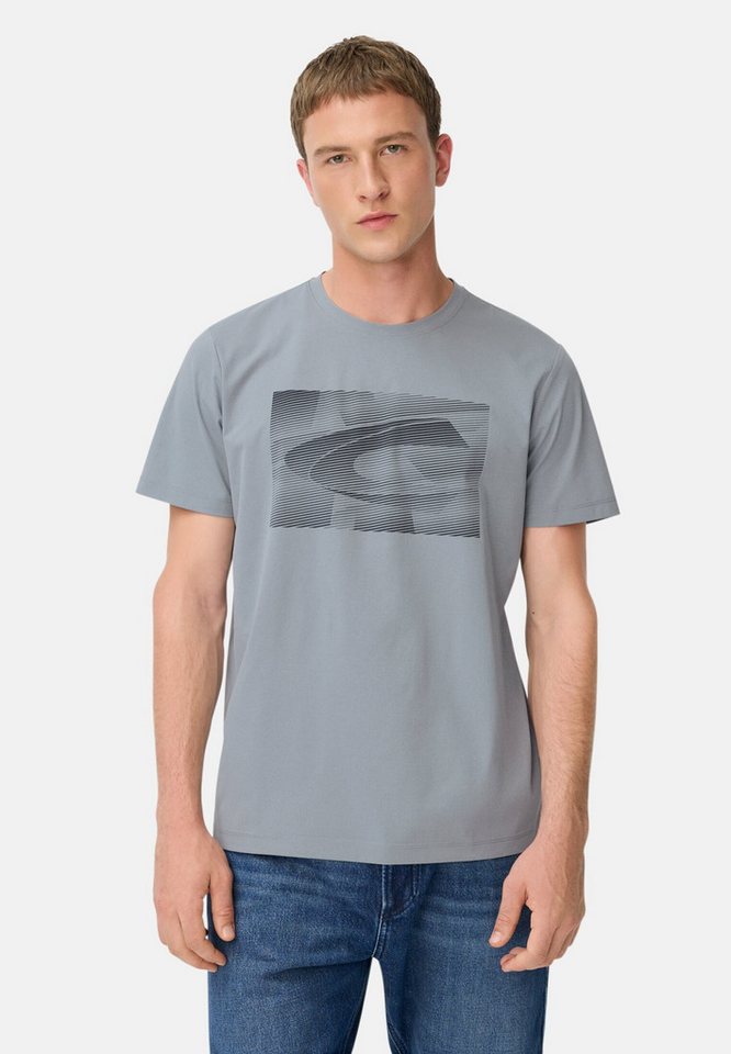 camel active Print-Shirt mit Quick Dry Funktion Halbarm Rundhals von camel active