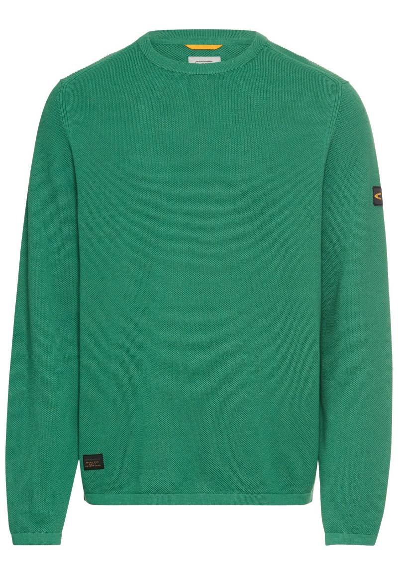 camel active - Pullover aus reiner Baumwolle fir green - Gr. - XL von camel active