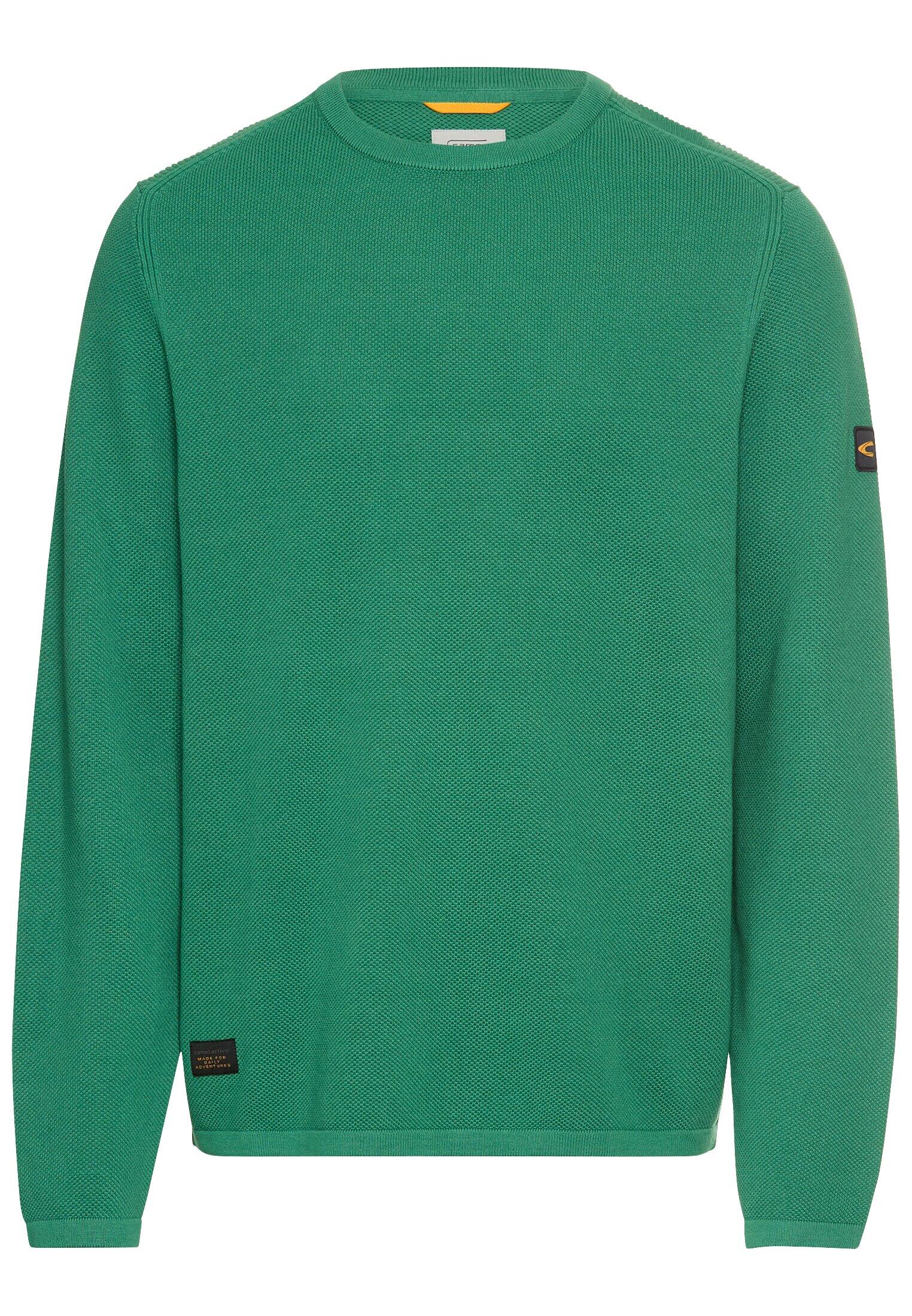 camel active - Pullover aus reiner Baumwolle fir green - Gr. - XXL von camel active