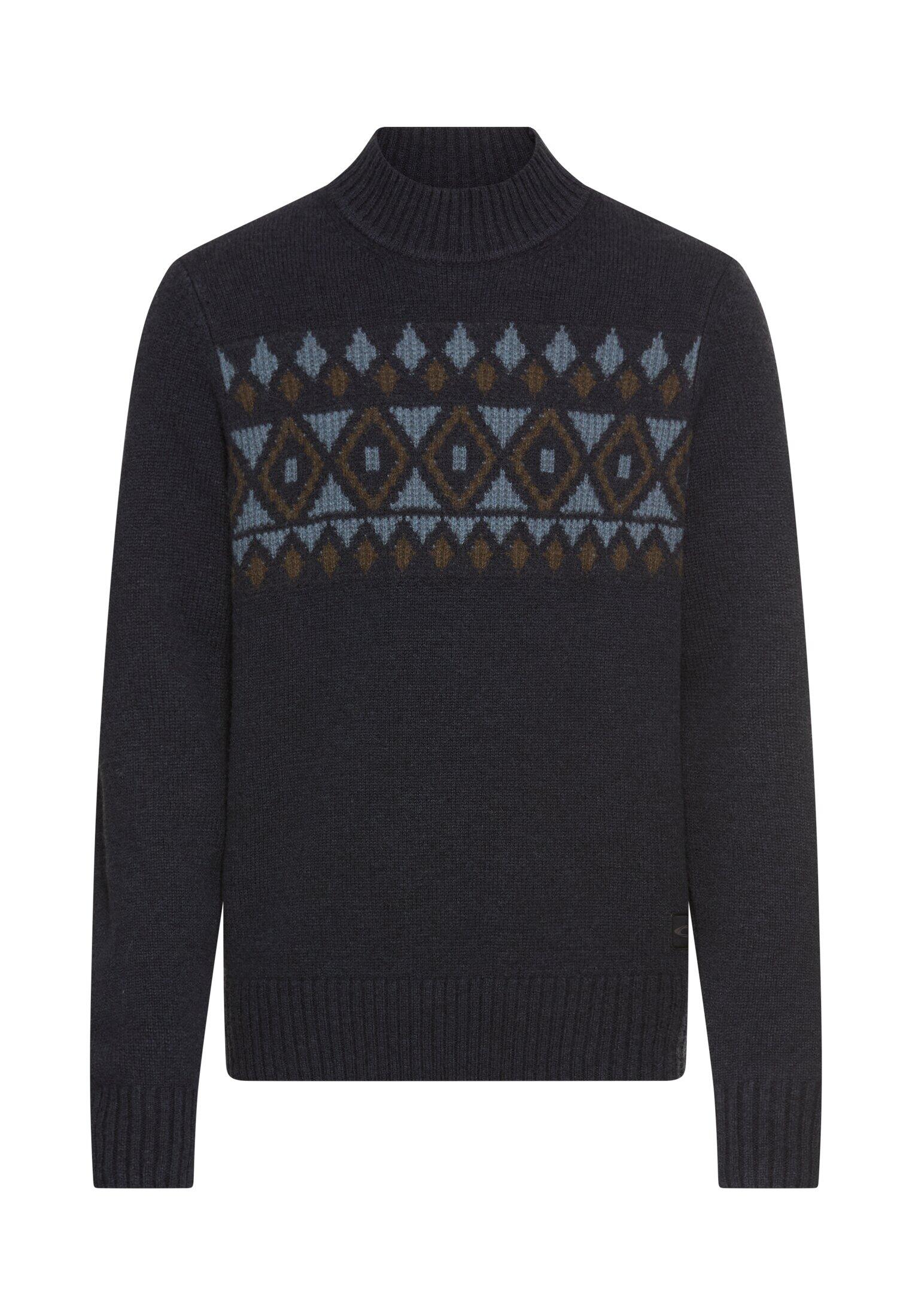 camel active - Pullover aus reiner Lammwolle dark navy - Gr. - XXL von camel active