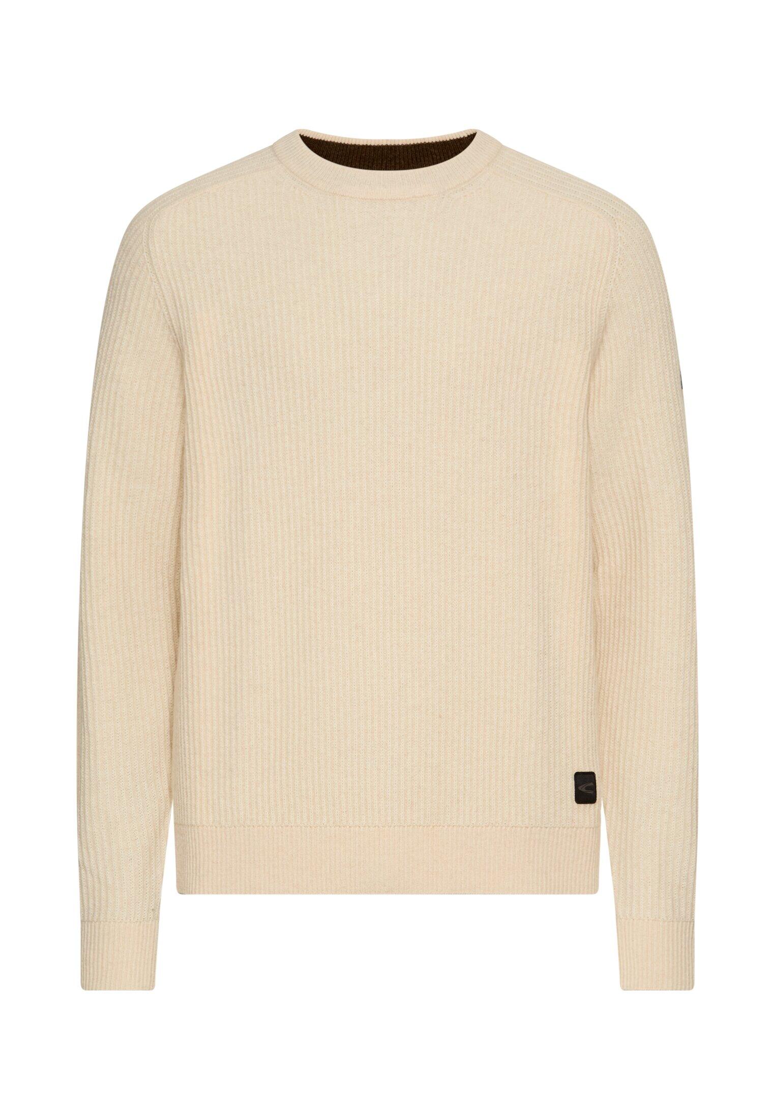 camel active - Pullover aus reiner Lammwolle oatmeal - Gr. - 4XL von camel active