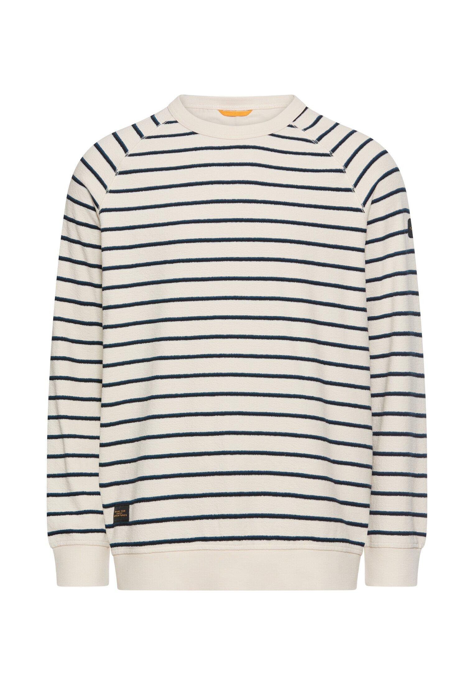 camel active - Pullover mit Rundhalsausschnitt offwhite - Gr. - XL von camel active