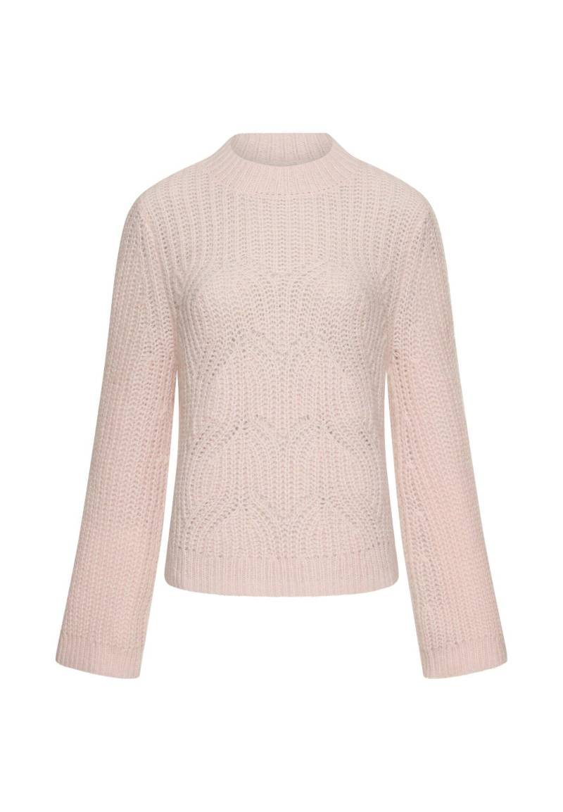 camel active - Pullover mit strukturiertem Strickmuster mauve pink - Gr. - L von camel active