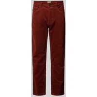 camel active Regular Fit Cordhose im 5-Pocket-Design in Rot, Größe 36/32 von camel active