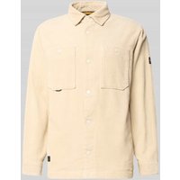 camel active Regular Fit Freizeithemd in Cord-Optik in Offwhite Melange, Größe L camel active Regular Fit Freizeithemd in Cord-Optik in Offwhite Melange, Größe L von camel active