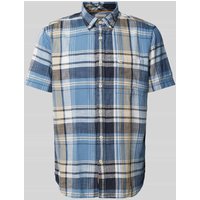 camel active Regular Fit Freizeithemd mit Karomuster in Hellblau, Größe L camel active Regular Fit Freizeithemd mit Karomuster in Hellblau, Größe L von camel active