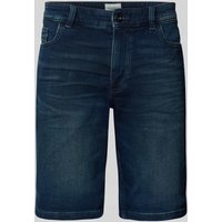 camel active Regular Fit Jeansshorts im 5-Pocket-Design in Jeansblau, Größe 40 von camel active