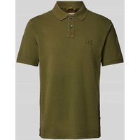 camel active Regular Fit Poloshirt mit Logo-Stitching in Oliv, Größe M camel active Regular Fit Poloshirt mit Logo-Stitching in Oliv, Größe M von camel active