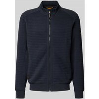 camel active Regular Fit Sweatjacke mit Stehkragen Modell 'Bubble' in Marine, Größe XXL camel active Regular Fit Sweatjacke mit Stehkragen Modell 'Bubble' in Marine, Größe XXL von camel active
