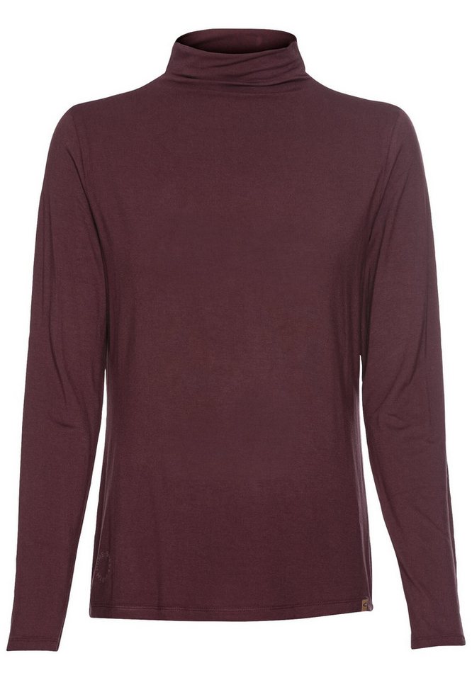 camel active Rollkragenpullover Langarmshirt mit Rollkragen von camel active