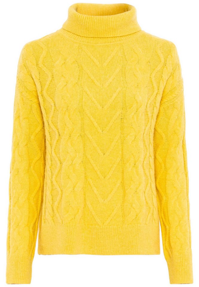camel active Strickpullover Strickpullover mit Rollkragen von camel active