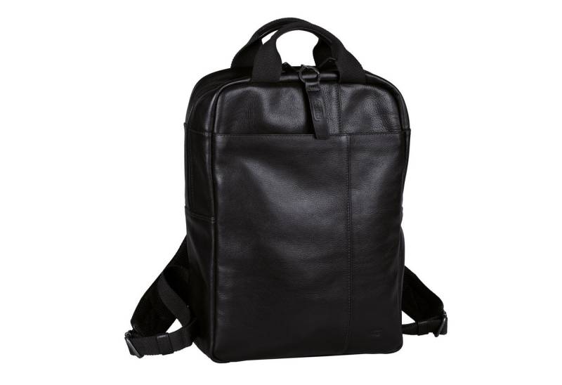 camel active Rucksack Pine, aus pflanzlich gegerbtem Rindsleder im kernigen Look mit RFID-Schutz von camel active
