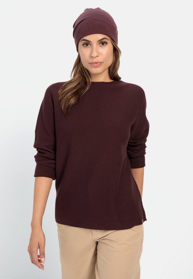 camel active Rundhalspullover aus reiner Baumwolle Pullover_Rundhalspullover von camel active