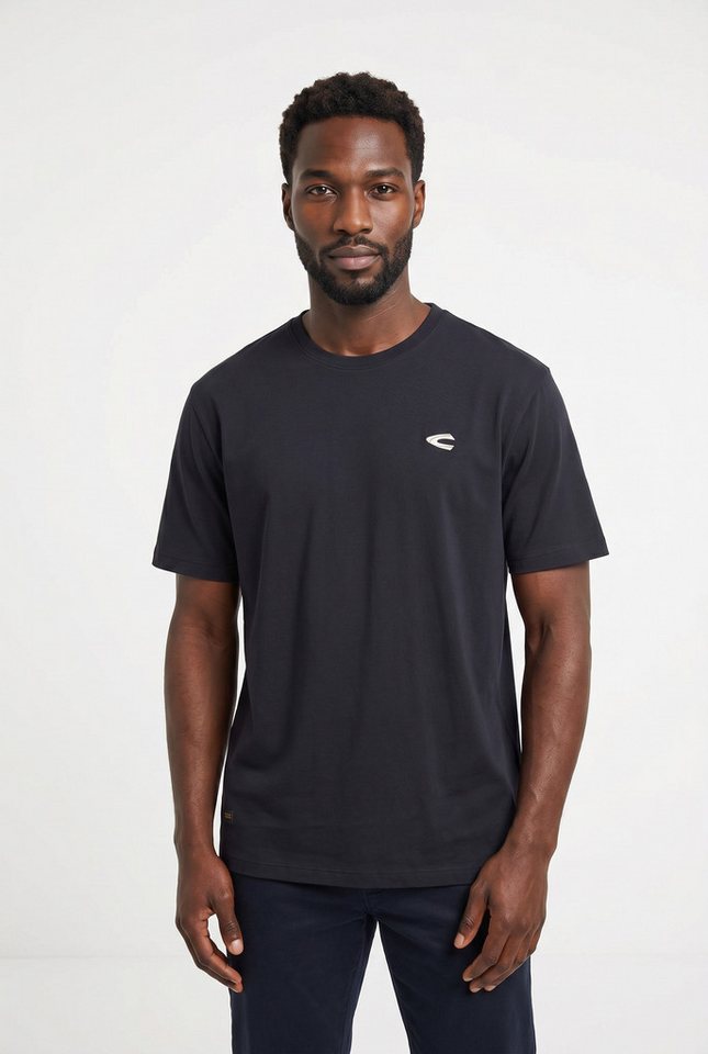 camel active Rundhalsshirt mit großem Rückenprint von camel active