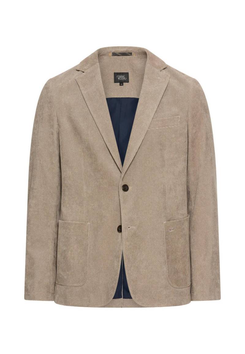 camel active - Sakko mit Innentasche und Stretchkomfort braun - Gr. - 58 von camel active