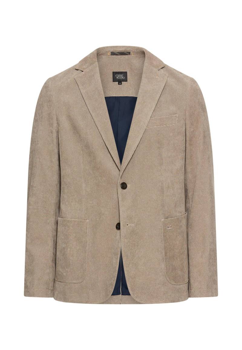 camel active - Sakko mit Innentasche und Stretchkomfort wood - Gr. - 52 von camel active