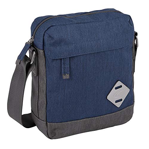 camel active Satipo Herren Umhängetasche Crossbody Bag Klein Blau von camel active