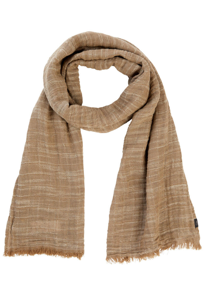 camel active - Schal aus reiner Baumwolle beige - Gr. - OS von camel active