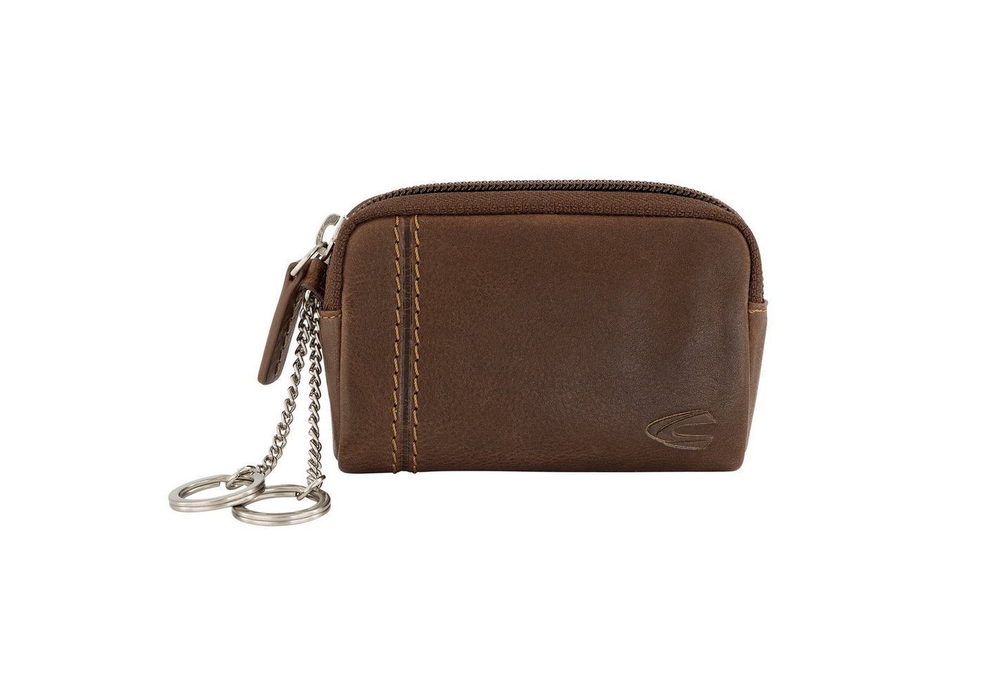 camel active Schlüsseltasche Bilbao, aus weichem hochwertigem Rindsleder von camel active