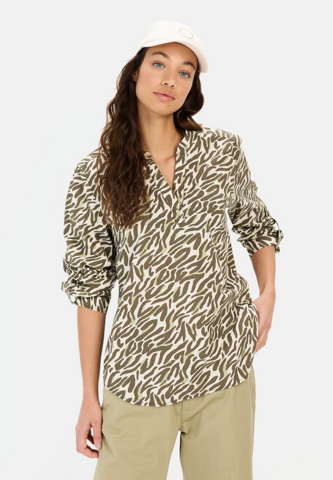 camel active Schlupfbluse mit Allover-Print Allover Print camel active Schlupfbluse mit Allover-Print Allover Print von camel active
