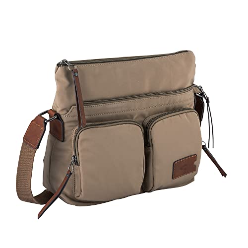 camel active Sky Damen Umhängetasche Crossbody Bag Mittelgroß Beige von camel active