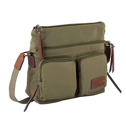 camel active Sky Damen Umhängetasche Crossbody Bag Mittelgroß Grün von camel active