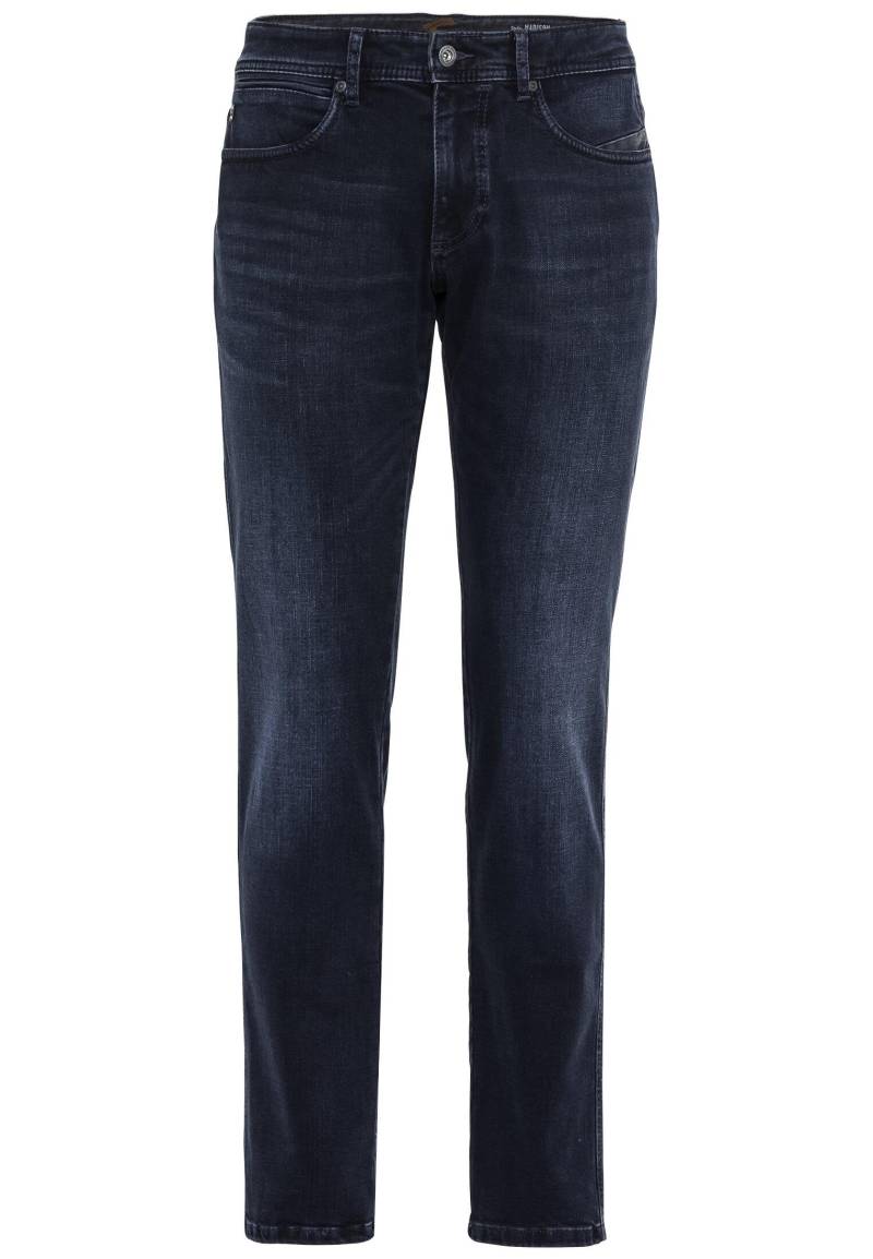 camel active - Slim Fit 5-Pocket Jeans indigo - Gr. - 40/32 von camel active