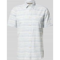 camel active Slim Fit Freizeithemd mit Streifenmuster in Beige, Größe XXL camel active Slim Fit Freizeithemd mit Streifenmuster in Beige, Größe XXL von camel active