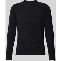 camel active Slim Fit Pullover in Strick-Optik Modell 'Chinile' in Anthrazit, Größe XL von camel active