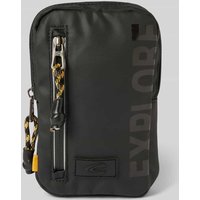 camel active Brustbeutel mit verstellbarem Schulterriemen in Black, Größe 1 von camel active