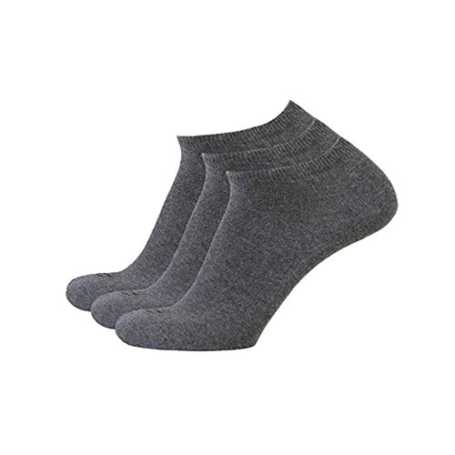 camel active Sneaker Socks 3er Pack 6595 620 anthracite Strumpf anthrazit grau Füssling, Größe:43-46 von camel active