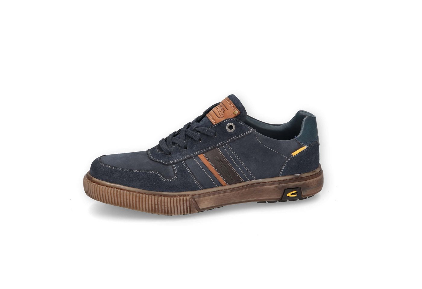 camel active Sneaker Split/Nubuk NAVY/BRAUN Sneaker von camel active