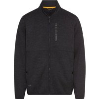 camel active Softe Strickjacke mit Fleece-Innenseite und Zip von camel active