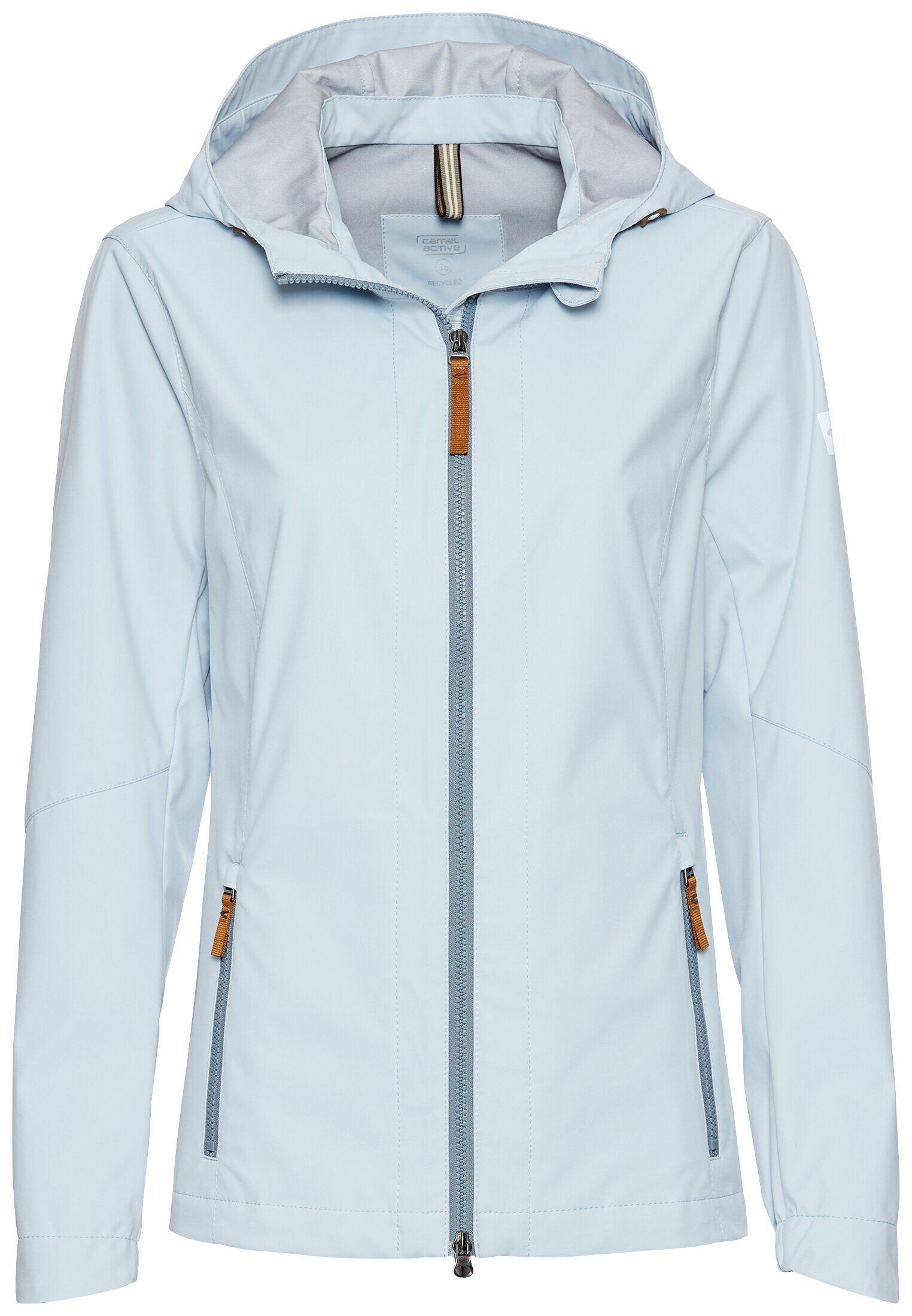 camel active - Softshell Jacke aus recyceltem Polyester light blue - Gr. - 42 von camel active