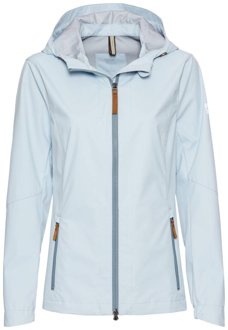 camel active - Softshell Jacke aus recyceltem Polyester light blue - Gr. - 42 von camel active
