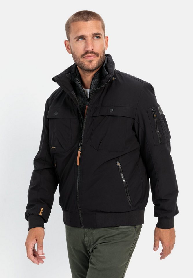 camel active Softshelljacke mit einrollbarer Kapuze Badge von camel active