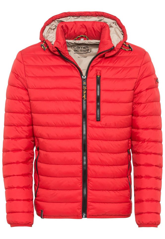 camel active Steppjacke Stepp-Blouson aus recycletem Nylon von camel active