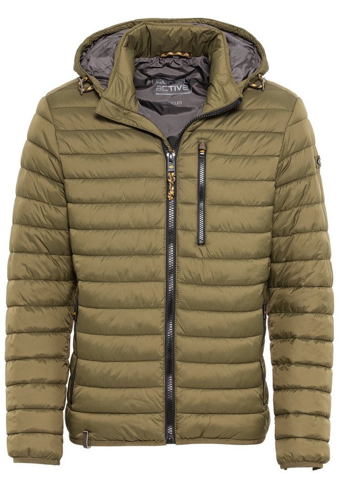 camel active Steppjacke Stepp-Blouson aus recycletem Nylon von camel active