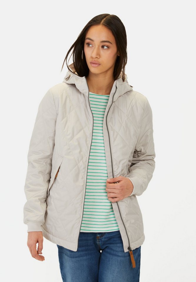 camel active Steppjacke mit Diamant Steppung Markenlabel von camel active