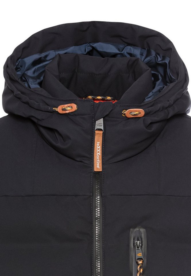 camel active Steppjacke mit Kapuze von camel active