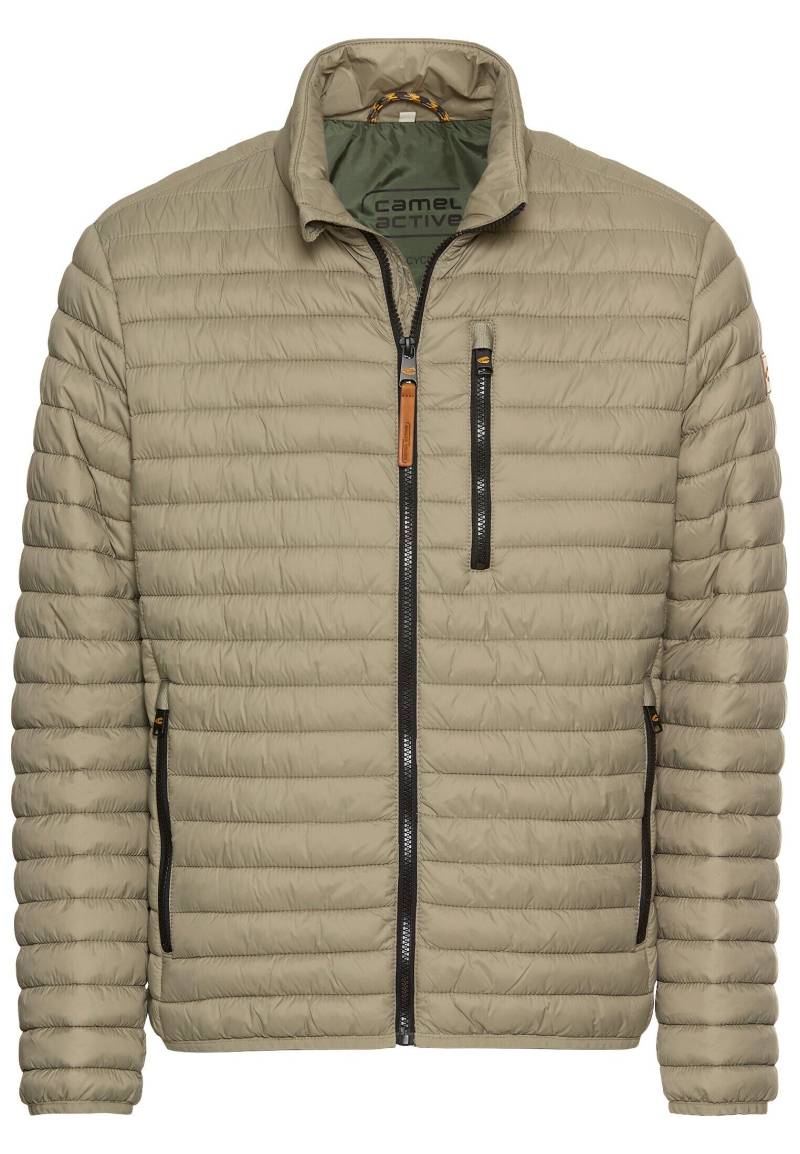 camel active - Steppjacke mit Reißverschlusstaschen khaki - Gr. - 58 von camel active