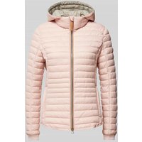 camel active Steppjacke mit Zweiwege-Reißverschluss in Rose, Größe 36 von camel active