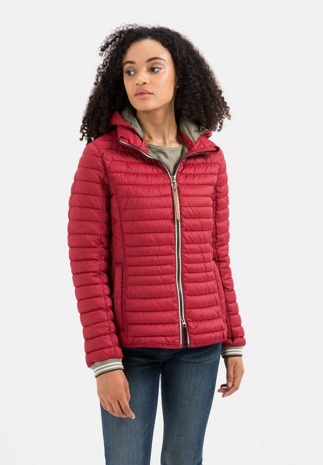 camel active Steppjacke mit abnehmbarer Kapuze Markenlabel camel active Steppjacke mit abnehmbarer Kapuze Markenlabel von camel active