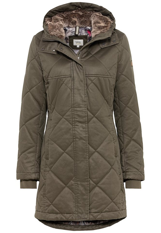 camel active Steppmantel Steppmantel im Vintage Look von camel active