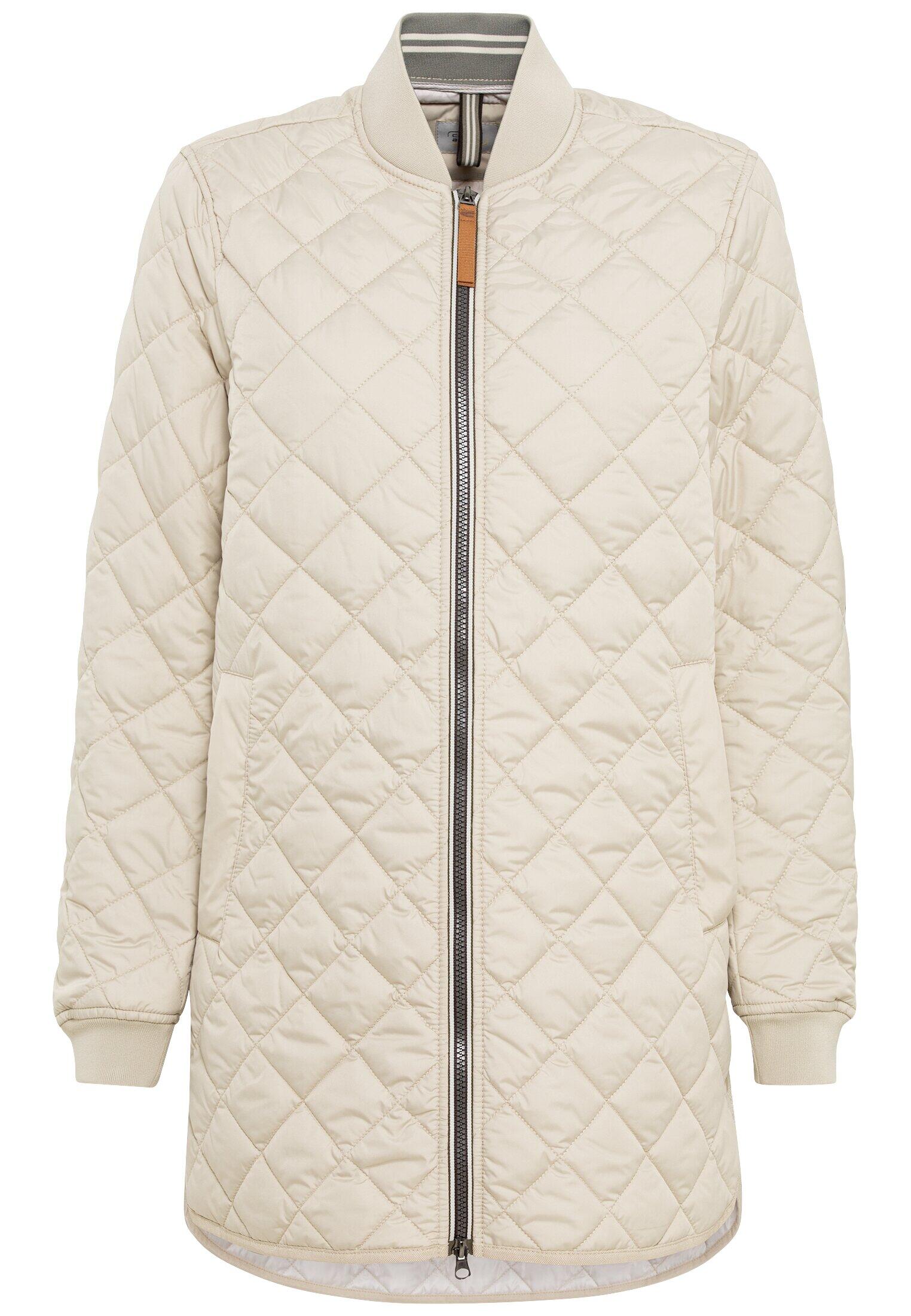 camel active - Steppmantel aus recyceltem Polyester light sage - Gr. - 46 von camel active