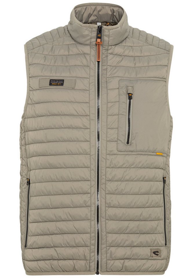 camel active Steppweste Leichte Steppweste aus recyceltem Polyamid von camel active