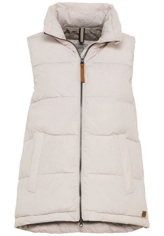 camel active Steppweste Steppweste aus recyceltem Polyester von camel active